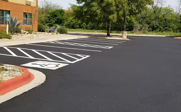 parking lot stripping cleaning